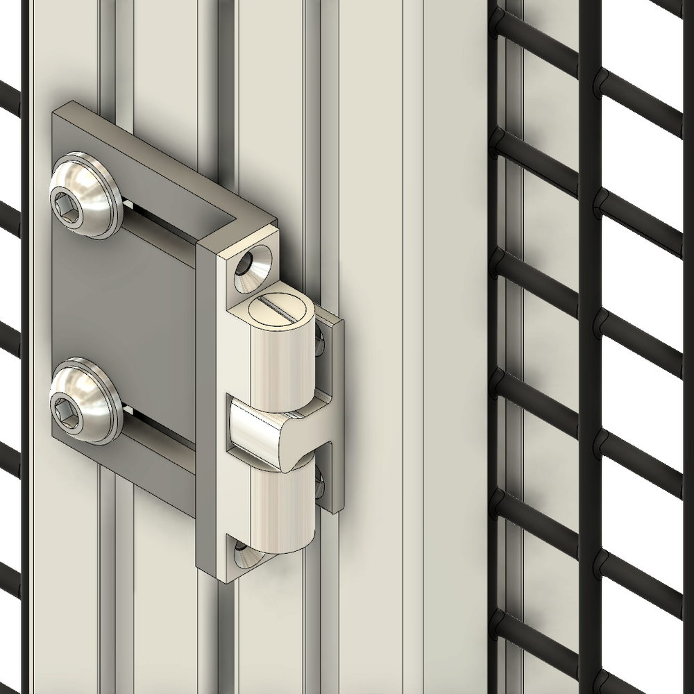 52-121-3 MODULAR SOLUTIONS DOOR PART<BR>30 SERIES BALL LATCH 70MM W/HARDWARE